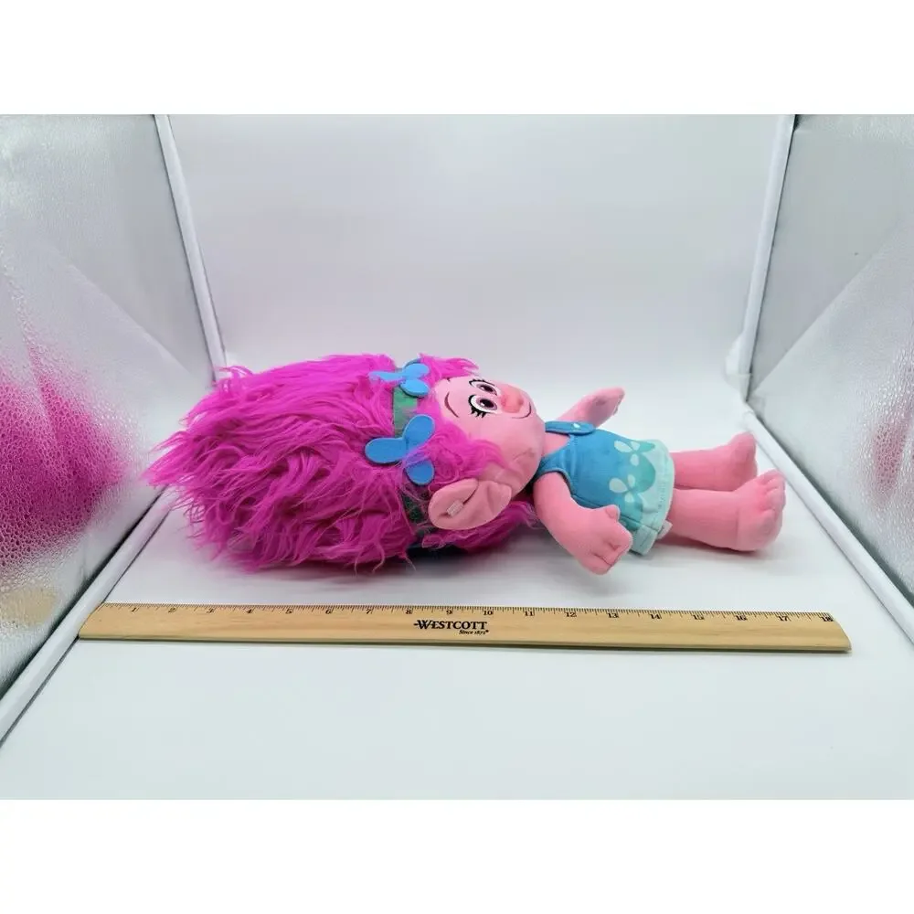 Dreamworks 2016 Poppy Pink Troll Plush Trolls Movie Stuffed Toy Doll 17